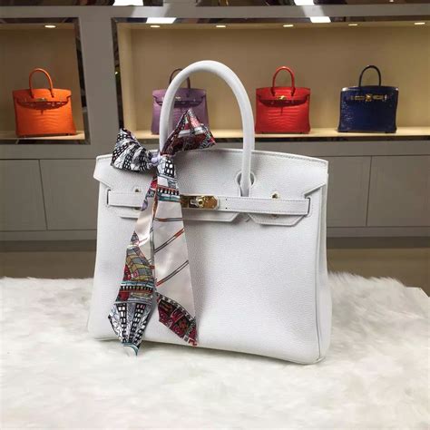 white small birkin bag